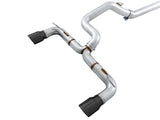 AWE Track Edition Cat-back Exhaust for Ford Focus RS - Diamond Black Tips (3020-33032)