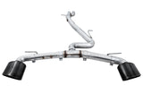 AWE Track Edition Exhaust for Audi MK3 TT RS - Diamond Black RS-style Tips (3020-33062)