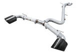 AWE Track Edition Exhaust for Audi 8V RS 3 - Diamond Black RS-style Tips (3020-33064)