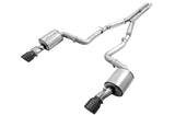 AWE Touring Edition Exhaust for 15+ Charger 6.4 / 6.2 SC - Non-Resonated - Diamond Black Tips (3020-33070)