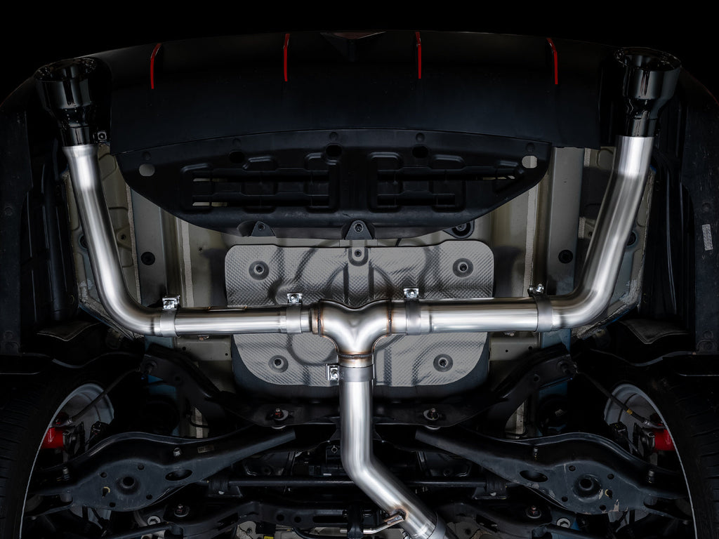AWE Tuning Track Edition Exhaust for Elantra N - Diamond Black Tips (3020-33237)