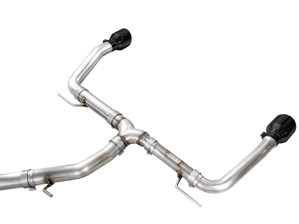 AWE Tuning Track Edition Exhaust for Elantra N - Diamond Black Tips (3020-33237)