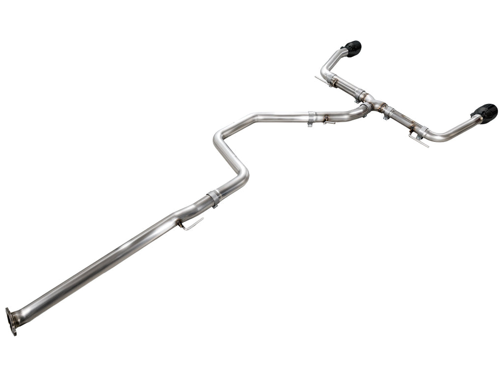 AWE Tuning Track Edition Exhaust for Elantra N - Diamond Black Tips (3020-33237)