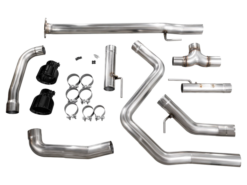 AWE Tuning Track Edition Exhaust for Elantra N - Diamond Black Tips (3020-33237)