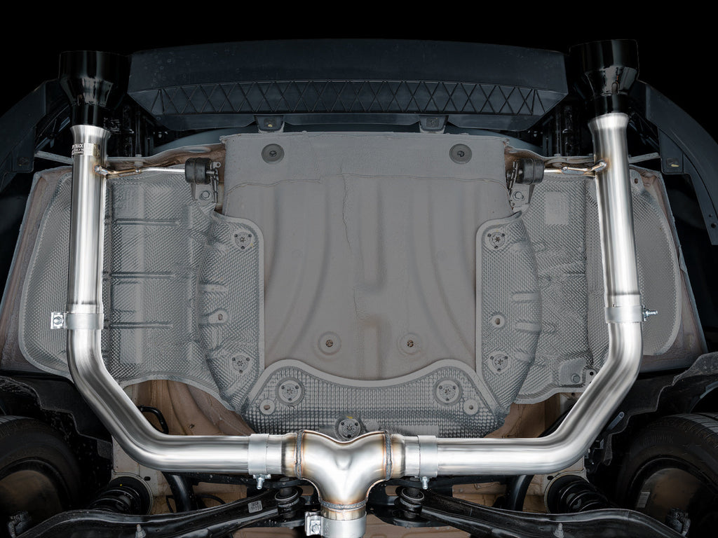 AWE Tuning Track Edition Exhaust for MK7.5 GLI - Diamond Black Tips (3020-33275)