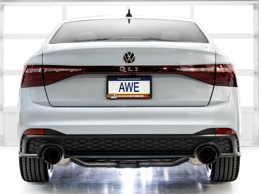 AWE Tuning Track Edition Exhaust for MK7.5 GLI - Diamond Black Tips (3020-33275)