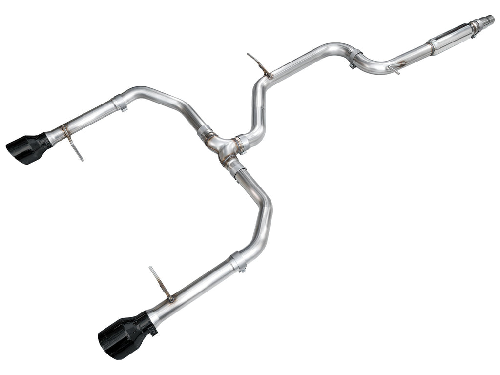 AWE Tuning Track Edition Exhaust for MK7.5 GLI - Diamond Black Tips (3020-33275)