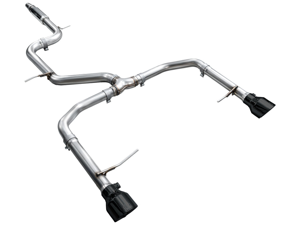 AWE Tuning Track Edition Exhaust for MK7.5 GLI - Diamond Black Tips (3020-33275)