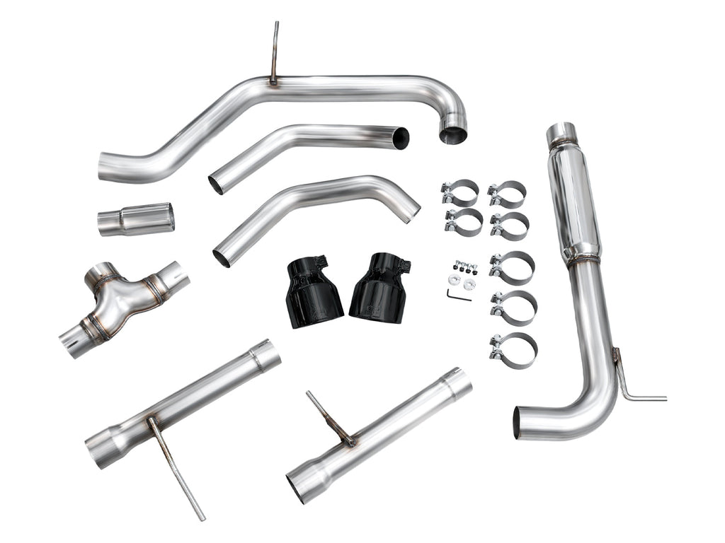AWE Tuning Track Edition Exhaust for MK7.5 GLI - Diamond Black Tips (3020-33275)