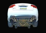 AWE Track Edition Exhaust for Audi B7 S4 - Chrome Silver  Tips (3020-42010)