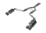 AWE Track Edition Exhaust for 970 Panamera 2/4 (2011-2013) - With Chrome Silver Tips (3020-42032)