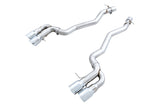 AWE Track Edition Axleback Exhaust for BMW F90 M5 - Chrome Silver Tips (3020-42069)