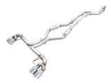 AWE Track Edition Exhaust for G2X M340i / M440i - Chrome Silver Tips (3020-42078)