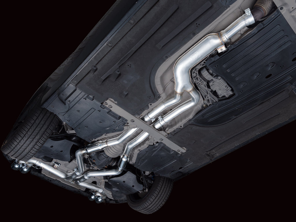 AWE Tuning 22-26 BMW M240i (G42) Track Edition Exhaust - Chrome Silver Tips (3020-42240)