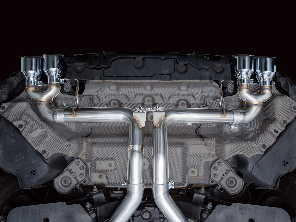 AWE Tuning 22-26 BMW M240i (G42) Track Edition Exhaust - Chrome Silver Tips (3020-42240)