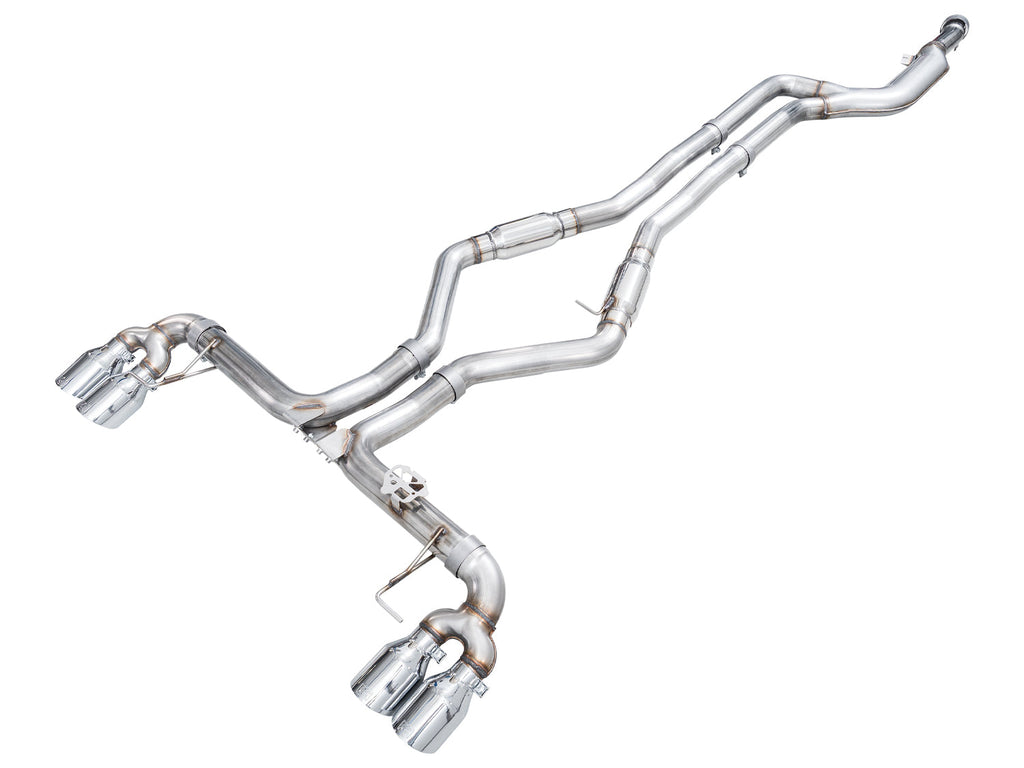 AWE Tuning 22-26 BMW M240i (G42) Track Edition Exhaust - Chrome Silver Tips (3020-42240)