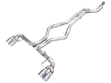 Load image into Gallery viewer, AWE Tuning 22-26 BMW M240i (G42) Track Edition Exhaust - Chrome Silver Tips (3020-42240)