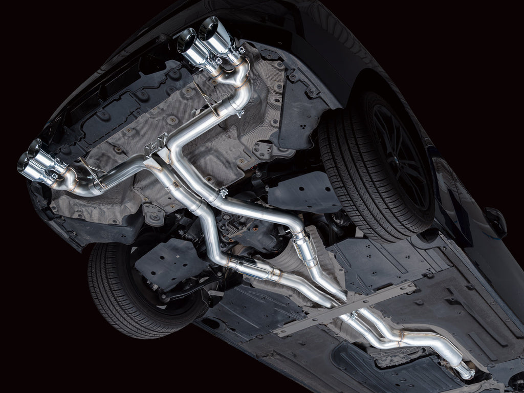 AWE Tuning 22-26 BMW M240i (G42) Track Edition Exhaust - Chrome Silver Tips (3020-42240)