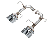 Load image into Gallery viewer, AWE Tuning Track Edition Axleback Exhaust for VB Subaru WRX - Chrome Silver Tips (3020-42424)