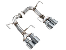 Load image into Gallery viewer, AWE Tuning Track Edition Axleback Exhaust for VB Subaru WRX - Chrome Silver Tips (3020-42424)