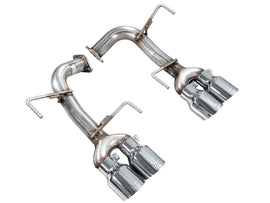 AWE Tuning Track Edition Axleback Exhaust for VB Subaru WRX - Chrome Silver Tips (3020-42424)
