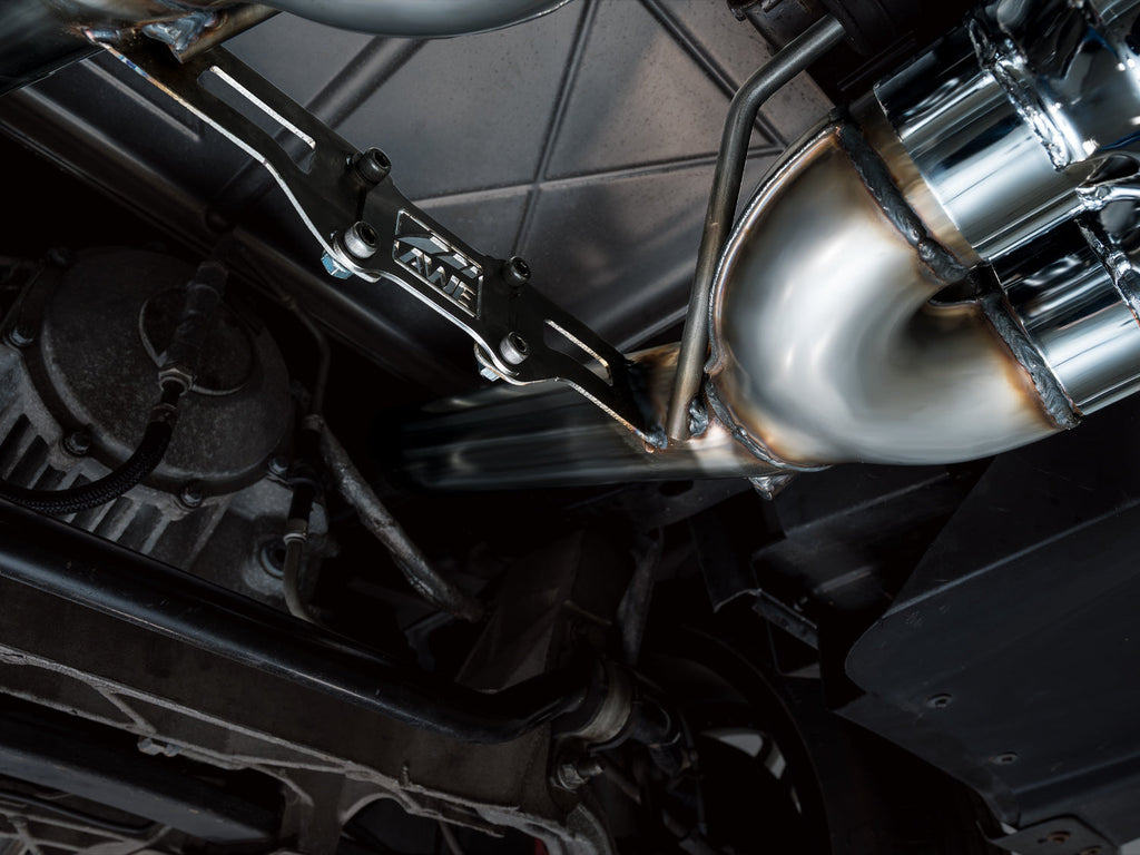 AWE Tuning Track Edition Axleback Exhaust for C6 Chevrolet Corvette Z06/ZR1 - Chrome Silver Tips (3020-42606)
