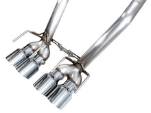 Load image into Gallery viewer, AWE Tuning Track Edition Axleback Exhaust for C6 Chevrolet Corvette 6.0L (2005-2007) and 6.2L (2008) - Chrome Silver Tips (3020-42660)