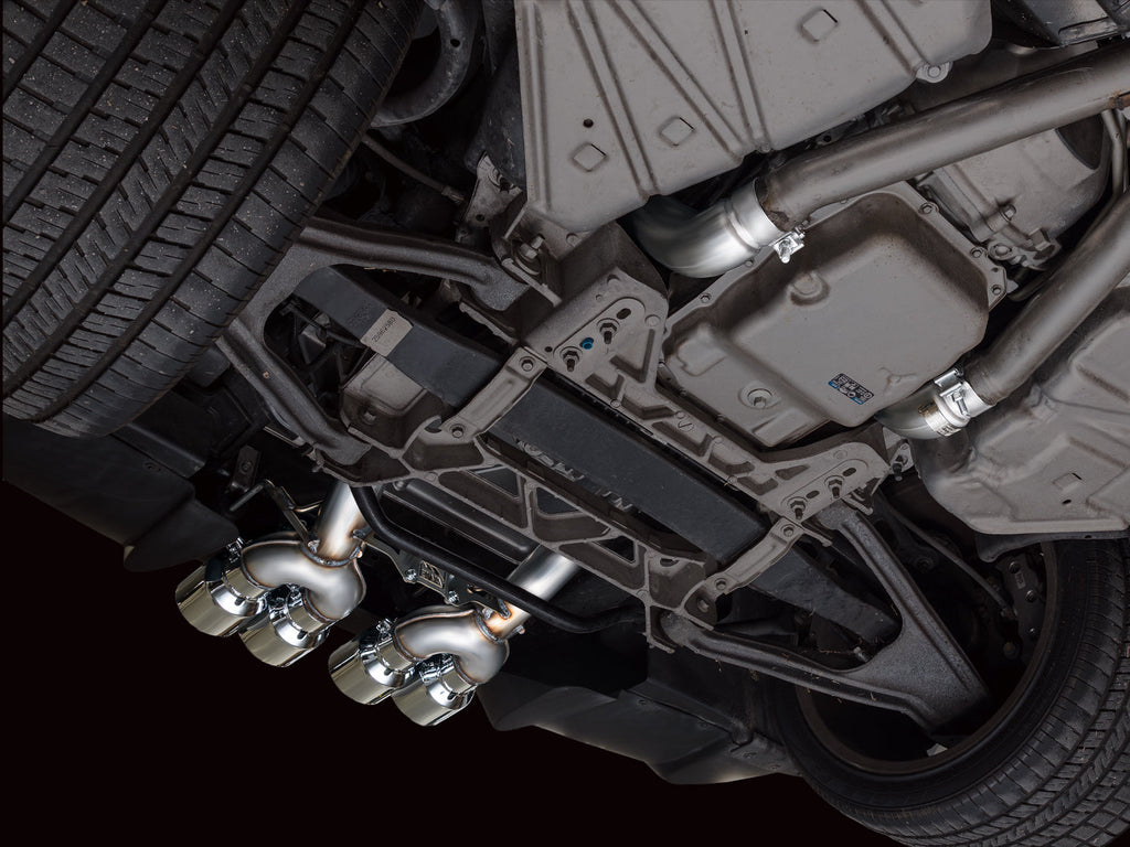 AWE Tuning Track Edition Axleback Exhaust for C6 Chevrolet Corvette 6.2L (2009-2013) - Chrome Silver Tips (3020-42662)