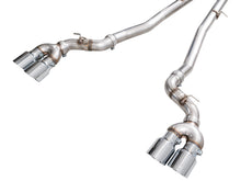Load image into Gallery viewer, AWE Tuning Track Edition Catback Exhaust for BMW G90/G99 M5 - Chrome Silver Tips (3020-42790)