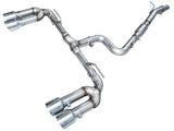 AWE Track Edition Exhaust Chrome Silver Tips for 22-24 Audi 8Y S3 (3020-42897)