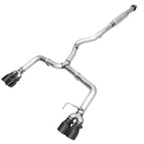 AWE Track Edition Exhaust for VA / GV WRX / STI Sedan - Diamond Black Quad Tips (102mm) (3020-43066)