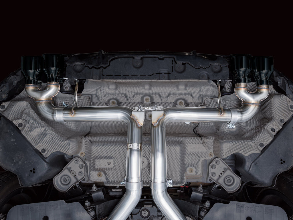 AWE Tuning 22-26 BMW M240i (G42) Track Edition Exhaust - Diamond Black Tips (3020-43240)