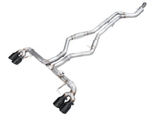Load image into Gallery viewer, AWE Tuning 22-26 BMW M240i (G42) Track Edition Exhaust - Diamond Black Tips (3020-43240)