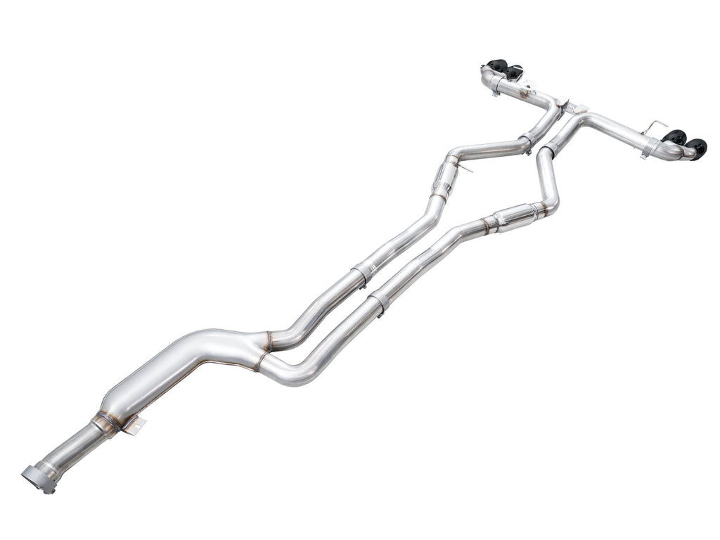 AWE Tuning 22-26 BMW M240i (G42) Track Edition Exhaust - Diamond Black Tips (3020-43240)