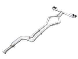 AWE Tuning 22-26 BMW M240i (G42) Track Edition Exhaust - Diamond Black Tips (3020-43240)