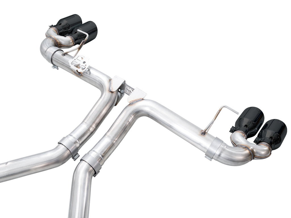 AWE Tuning 22-26 BMW M240i (G42) Track Edition Exhaust - Diamond Black Tips (3020-43240)