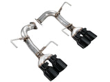 AWE Tuning Track Edition Axleback Exhaust for VB Subaru WRX - Diamond Black Tips (3020-43424)