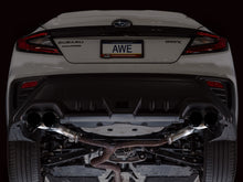 Load image into Gallery viewer, AWE Tuning Track Edition Axleback Exhaust for VB Subaru WRX - Diamond Black Tips (3020-43424)