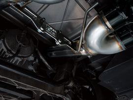 AWE Tuning Track Edition Axleback Exhaust for C6 Chevrolet Corvette Z06/ZR1 - Diamond Black Tips (3020-43606)
