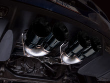 Load image into Gallery viewer, AWE Tuning Track Edition Axleback Exhaust for C6 Chevrolet Corvette Z06/ZR1 - Diamond Black Tips (3020-43606)