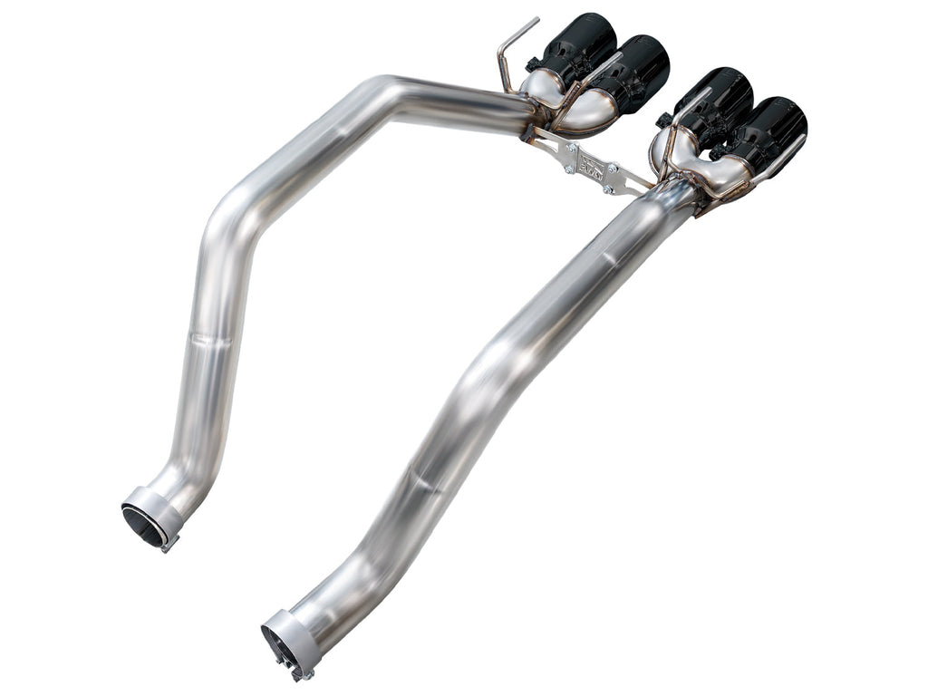 AWE Tuning Track Edition Axleback Exhaust for C6 Chevrolet Corvette Z06/ZR1 - Diamond Black Tips (3020-43606)
