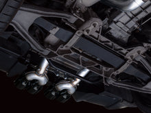 Load image into Gallery viewer, AWE Tuning Track Edition Axleback Exhaust for C6 Chevrolet Corvette Z06/ZR1 - Diamond Black Tips (3020-43606)