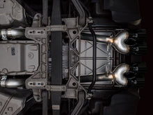 Load image into Gallery viewer, AWE Tuning Track Edition Axleback Exhaust for C6 Chevrolet Corvette 6.0L (2005-2007) and 6.2L (2008) - Diamond Black Tips (3020-43660)