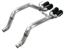 Load image into Gallery viewer, AWE Tuning Track Edition Axleback Exhaust for C6 Chevrolet Corvette 6.2L (2009-2013) - Diamond Black Tips (3020-43662)