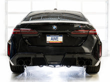 Load image into Gallery viewer, AWE Tuning Track Edition Catback Exhaust for BMW G90/G99 M5 - Diamond Black Tips (3020-43790)
