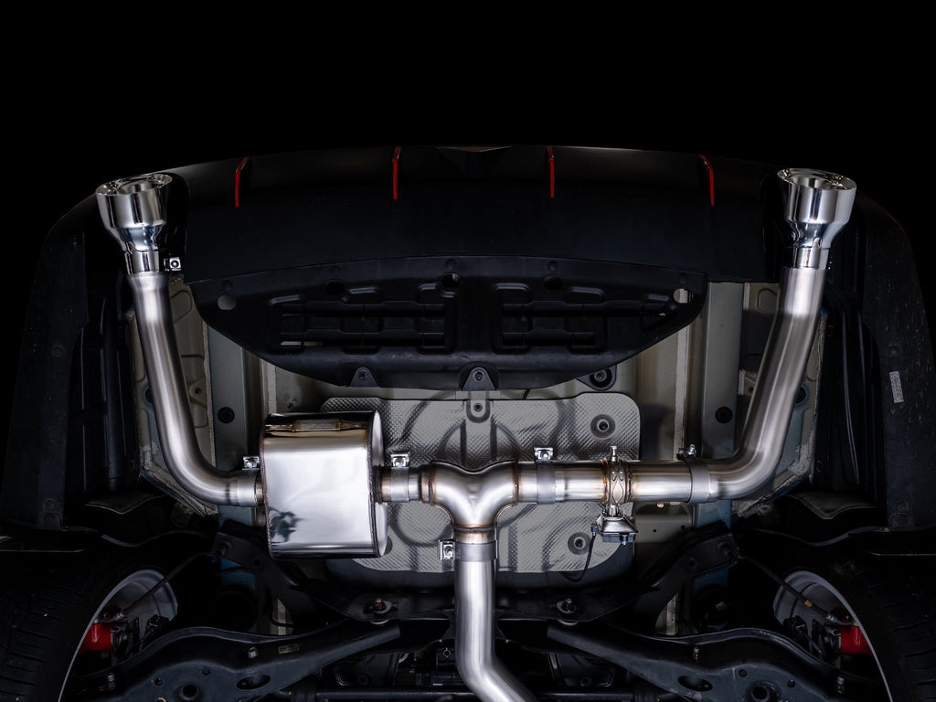 AWE Tuning SwitchPath Exhaust for Elantra N - Chrome Silver Tips (3025-32237)