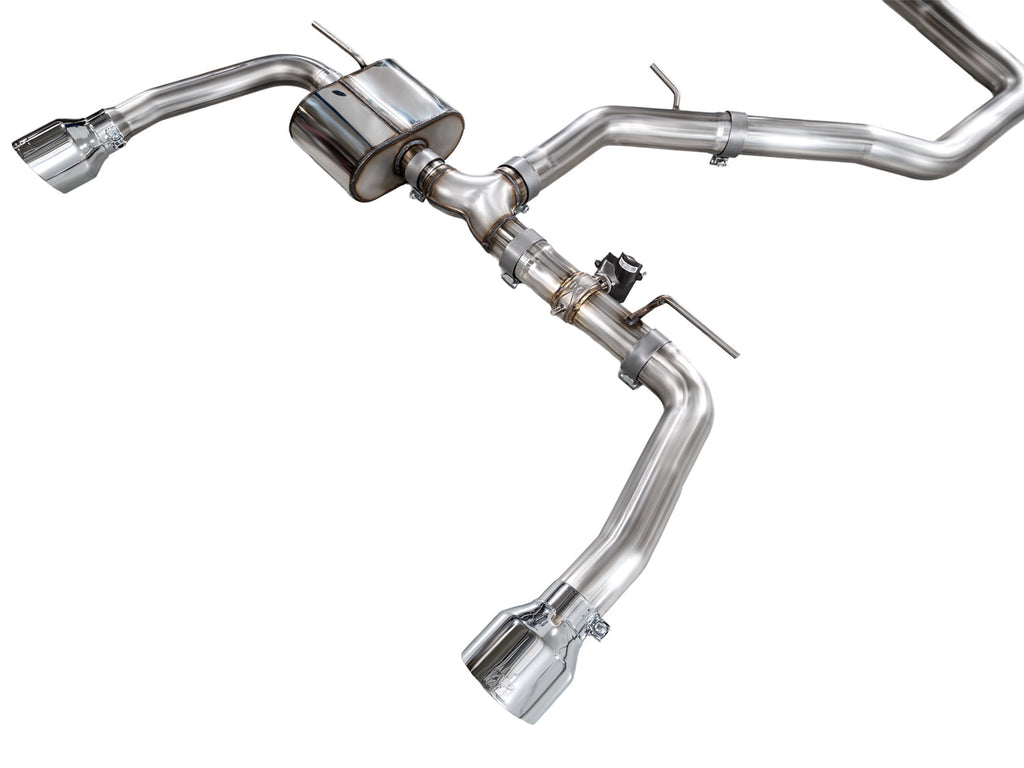 AWE Tuning SwitchPath Exhaust for Elantra N - Chrome Silver Tips (3025-32237)