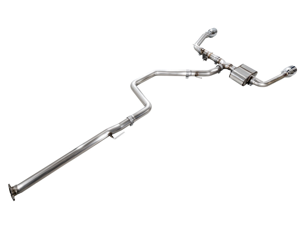 AWE Tuning SwitchPath Exhaust for Elantra N - Chrome Silver Tips (3025-32237)
