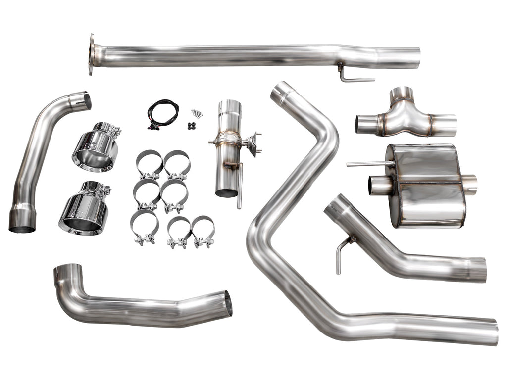AWE Tuning SwitchPath Exhaust for Elantra N - Chrome Silver Tips (3025-32237)