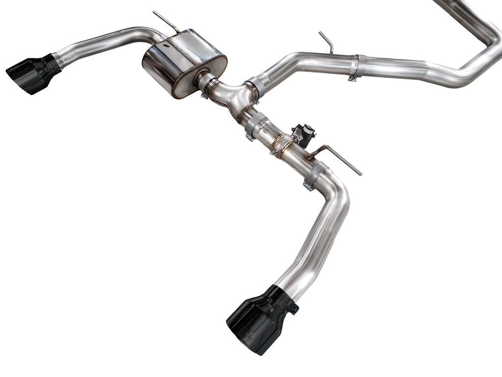 AWE Tuning SwitchPath Exhaust for Elantra N - Diamond Black Tips (3025-33237)